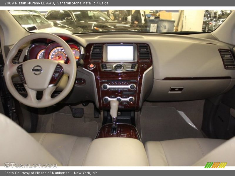 Saharan Stone Metallic / Beige 2009 Nissan Murano LE AWD