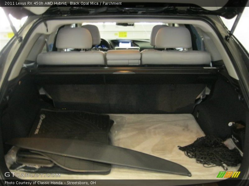 Black Opal Mica / Parchment 2011 Lexus RX 450h AWD Hybrid