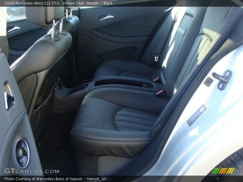 Iridium Silver Metallic / Black 2009 Mercedes-Benz CLS 550
