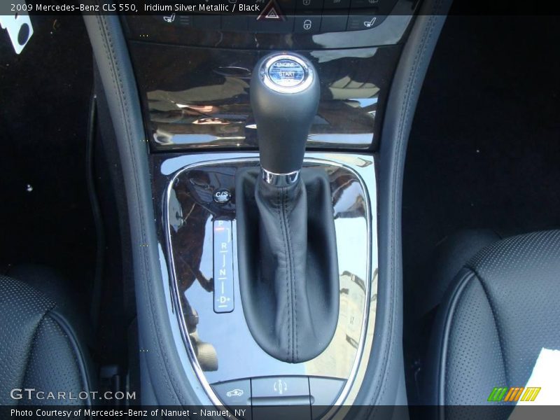 Iridium Silver Metallic / Black 2009 Mercedes-Benz CLS 550