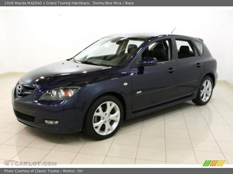 Front 3/4 View of 2008 MAZDA3 s Grand Touring Hatchback