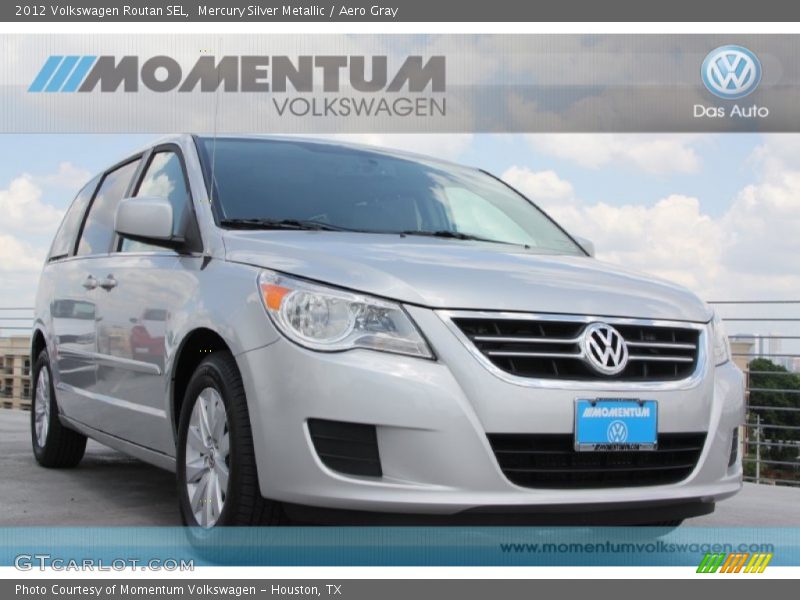 Mercury Silver Metallic / Aero Gray 2012 Volkswagen Routan SEL