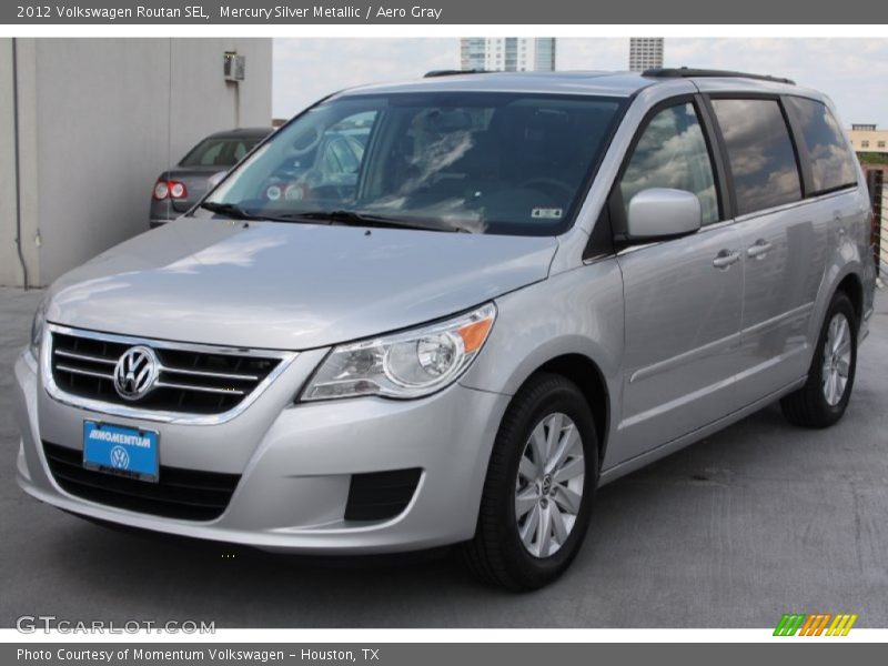 Mercury Silver Metallic / Aero Gray 2012 Volkswagen Routan SEL
