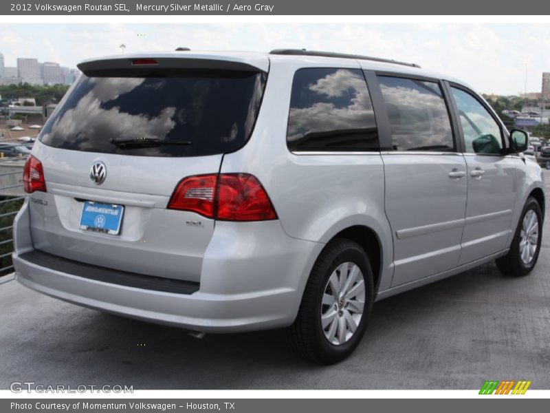 Mercury Silver Metallic / Aero Gray 2012 Volkswagen Routan SEL