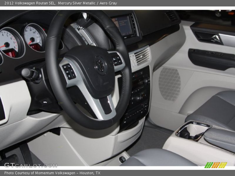 Mercury Silver Metallic / Aero Gray 2012 Volkswagen Routan SEL