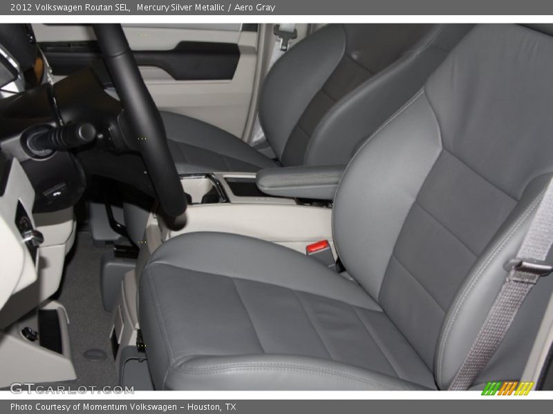 Mercury Silver Metallic / Aero Gray 2012 Volkswagen Routan SEL