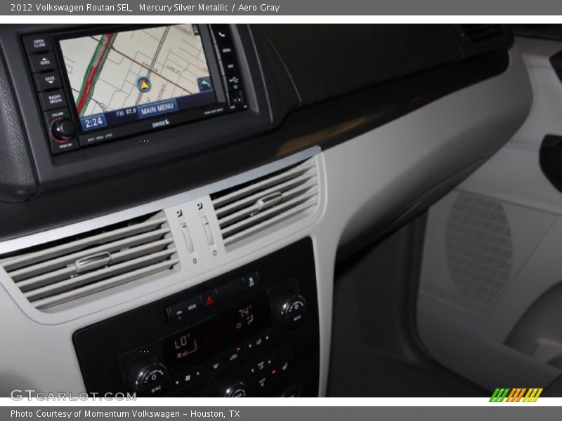 Mercury Silver Metallic / Aero Gray 2012 Volkswagen Routan SEL