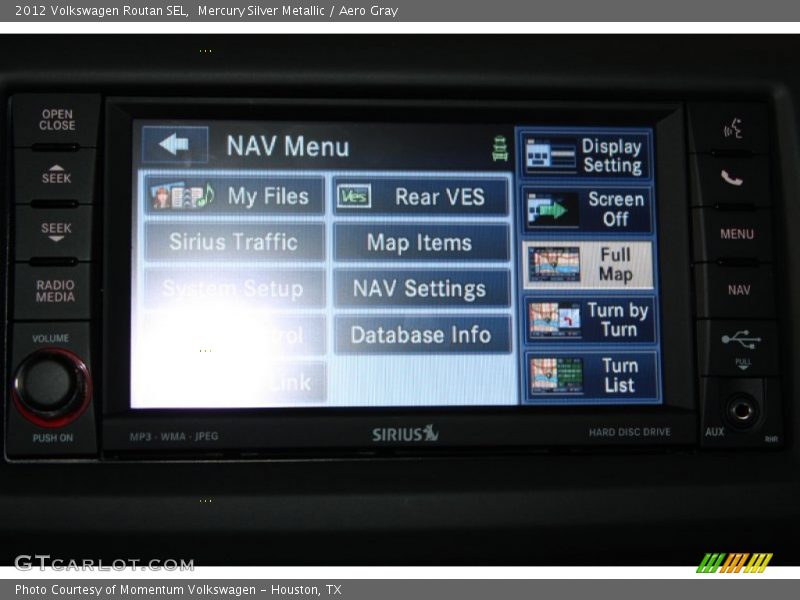 Mercury Silver Metallic / Aero Gray 2012 Volkswagen Routan SEL