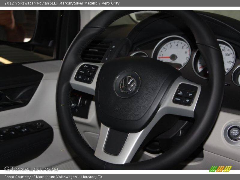 Mercury Silver Metallic / Aero Gray 2012 Volkswagen Routan SEL