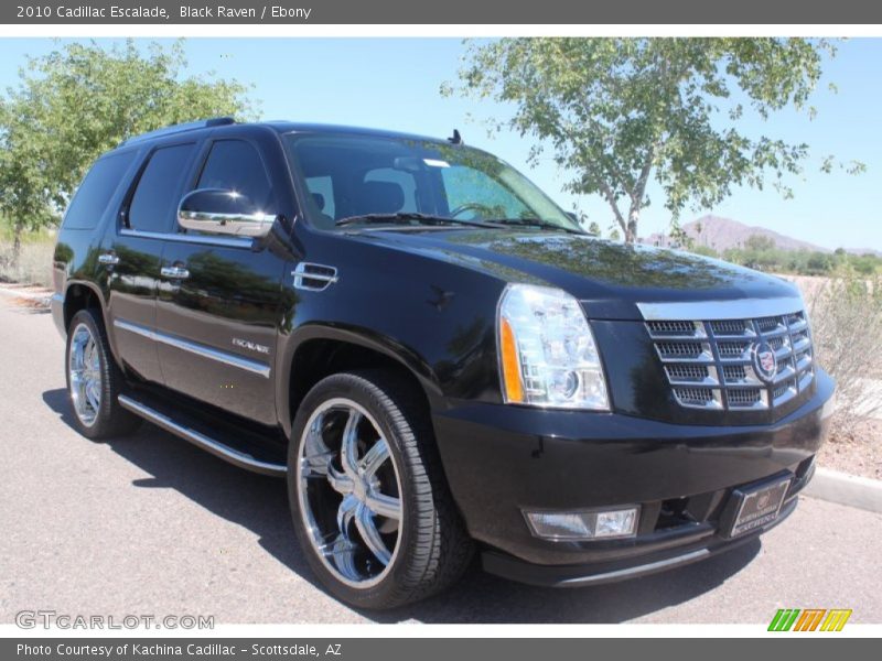 Black Raven / Ebony 2010 Cadillac Escalade