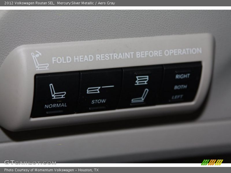 Mercury Silver Metallic / Aero Gray 2012 Volkswagen Routan SEL