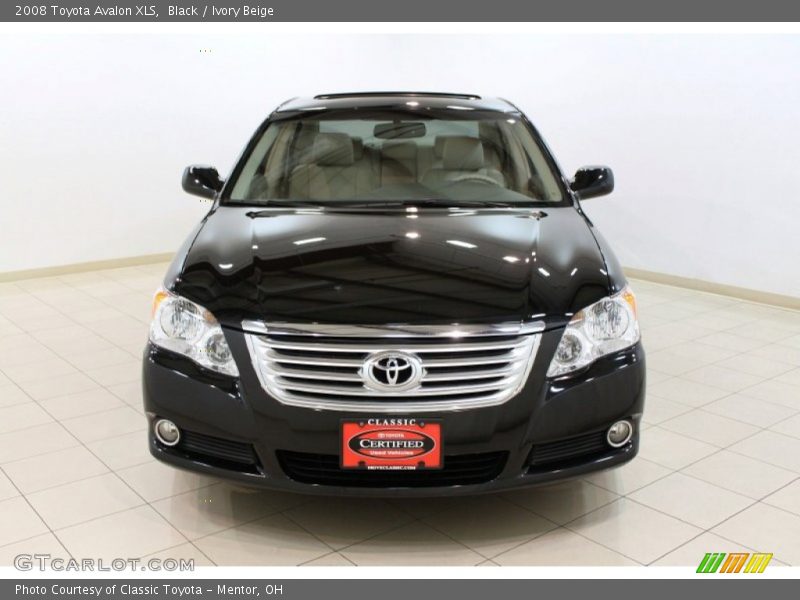 Black / Ivory Beige 2008 Toyota Avalon XLS