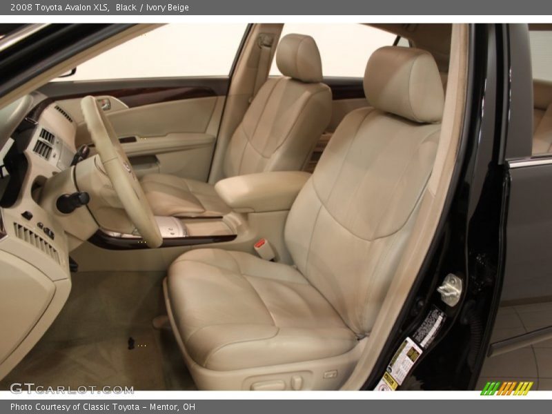 Black / Ivory Beige 2008 Toyota Avalon XLS
