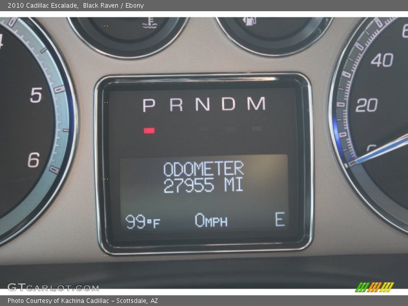 Black Raven / Ebony 2010 Cadillac Escalade