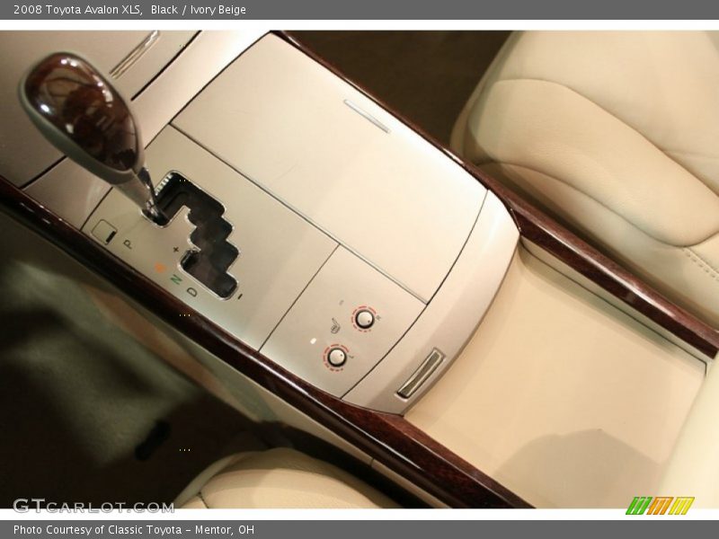 Black / Ivory Beige 2008 Toyota Avalon XLS