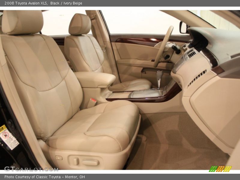 Black / Ivory Beige 2008 Toyota Avalon XLS