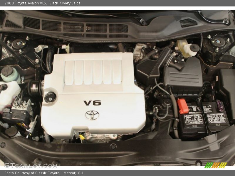 Black / Ivory Beige 2008 Toyota Avalon XLS