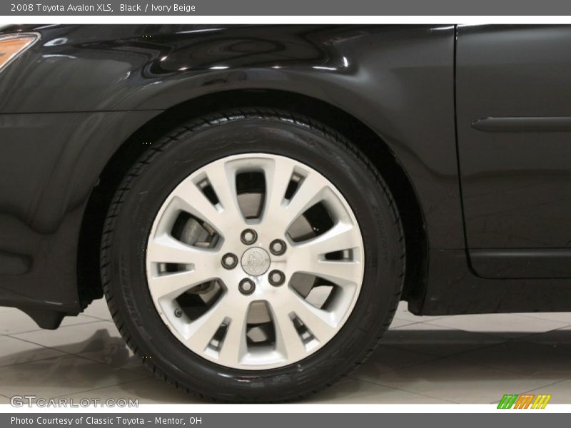 Black / Ivory Beige 2008 Toyota Avalon XLS
