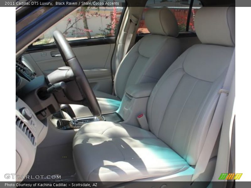 Black Raven / Shale/Cocoa Accents 2011 Cadillac DTS Luxury