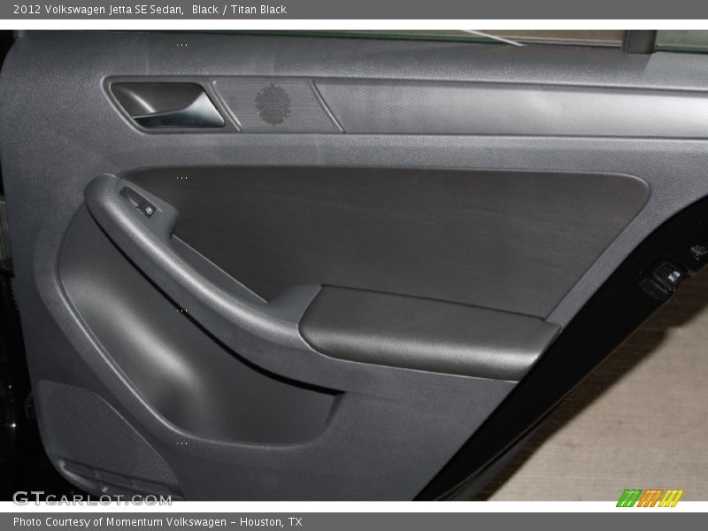 Black / Titan Black 2012 Volkswagen Jetta SE Sedan