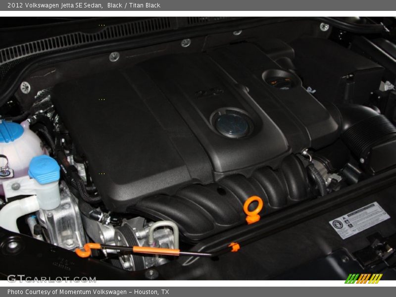 Black / Titan Black 2012 Volkswagen Jetta SE Sedan