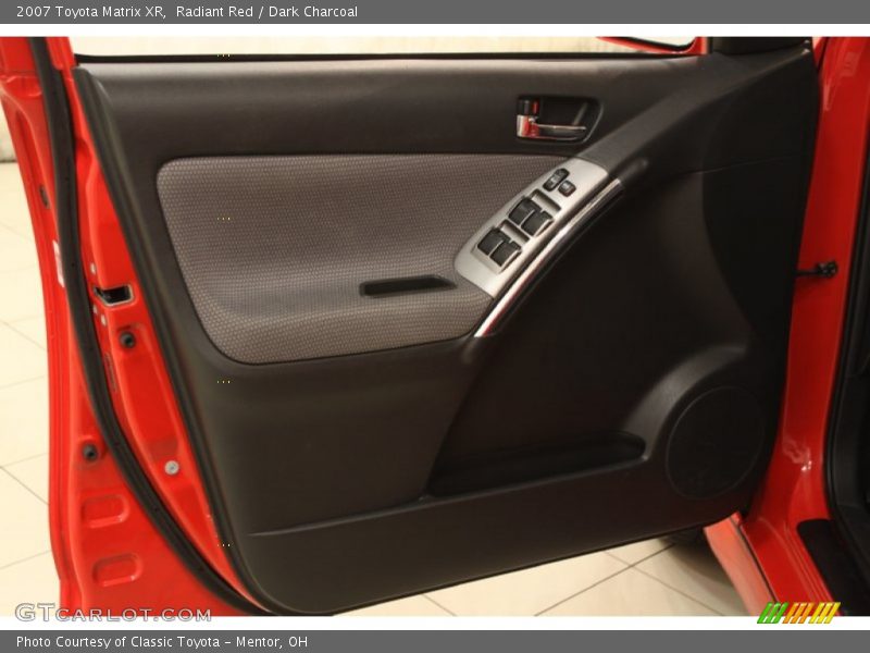 Radiant Red / Dark Charcoal 2007 Toyota Matrix XR