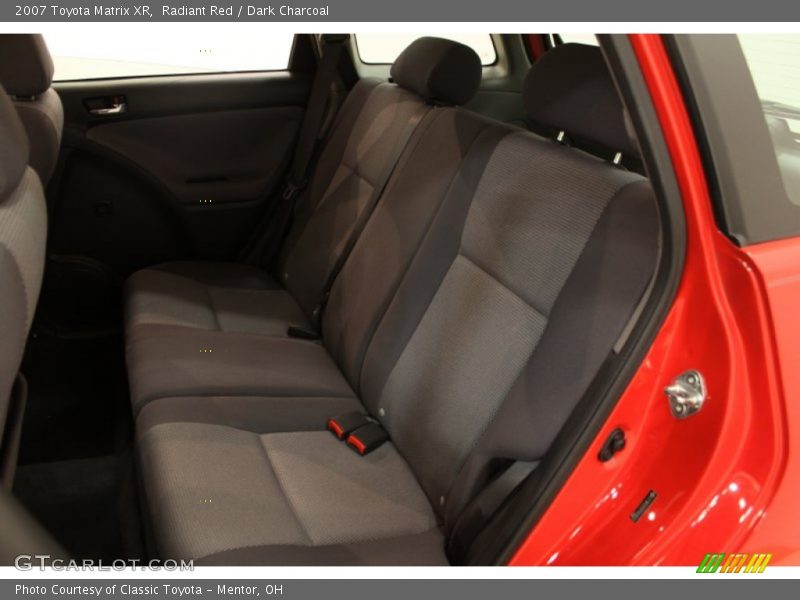 Radiant Red / Dark Charcoal 2007 Toyota Matrix XR