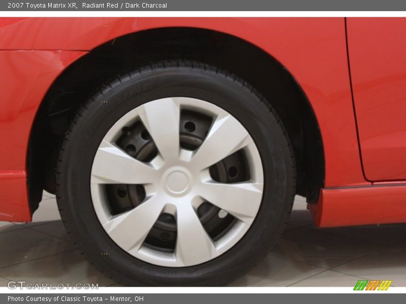 Radiant Red / Dark Charcoal 2007 Toyota Matrix XR