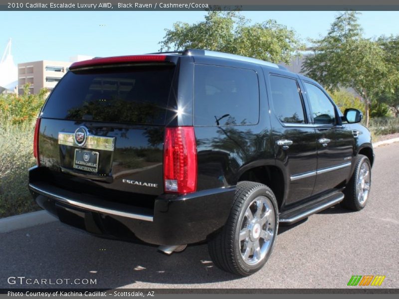 Black Raven / Cashmere/Cocoa 2010 Cadillac Escalade Luxury AWD