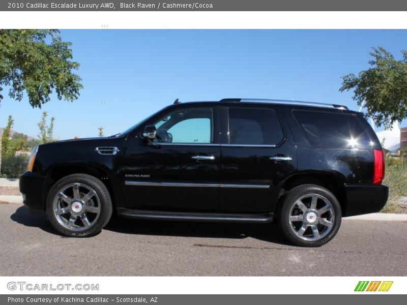 Black Raven / Cashmere/Cocoa 2010 Cadillac Escalade Luxury AWD