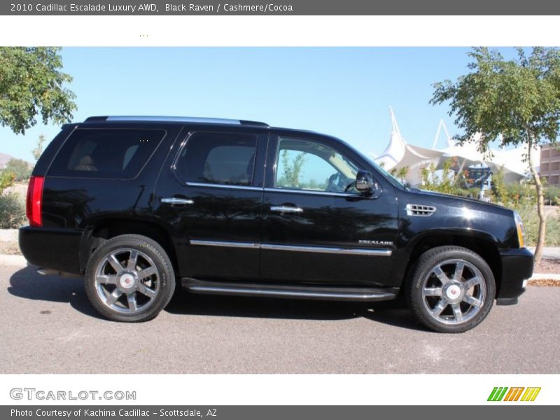 Black Raven / Cashmere/Cocoa 2010 Cadillac Escalade Luxury AWD
