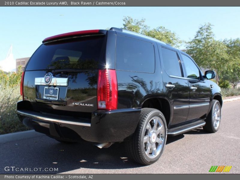 Black Raven / Cashmere/Cocoa 2010 Cadillac Escalade Luxury AWD