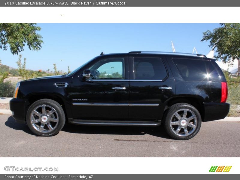 Black Raven / Cashmere/Cocoa 2010 Cadillac Escalade Luxury AWD