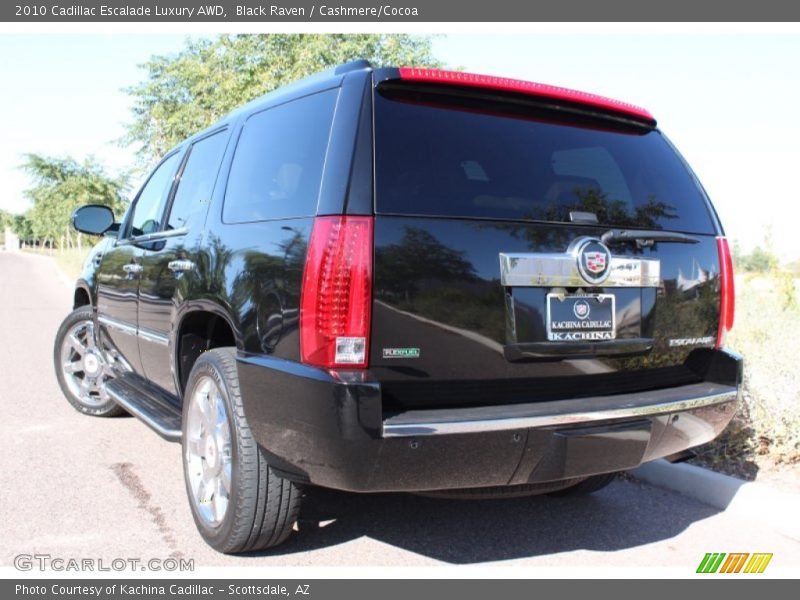 Black Raven / Cashmere/Cocoa 2010 Cadillac Escalade Luxury AWD