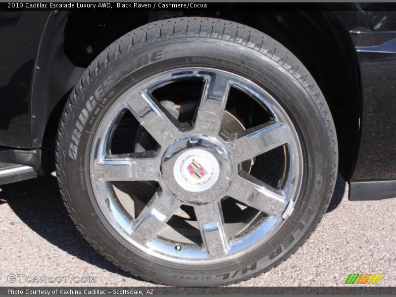 Black Raven / Cashmere/Cocoa 2010 Cadillac Escalade Luxury AWD
