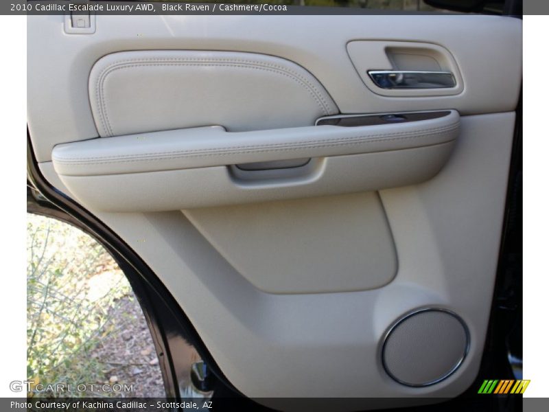 Black Raven / Cashmere/Cocoa 2010 Cadillac Escalade Luxury AWD