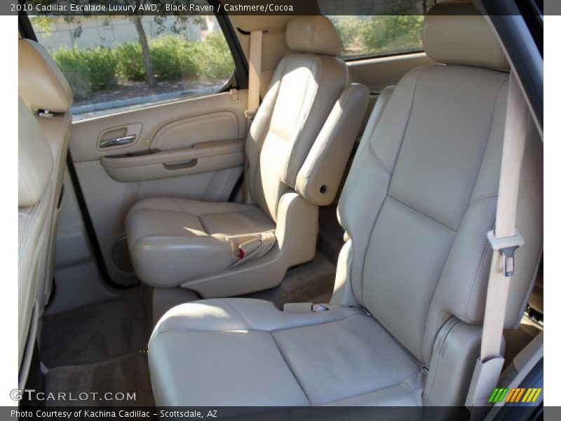 Black Raven / Cashmere/Cocoa 2010 Cadillac Escalade Luxury AWD