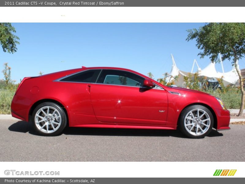  2011 CTS -V Coupe Crystal Red Tintcoat