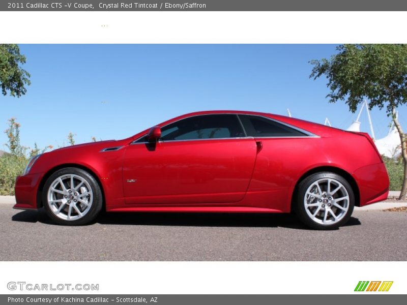  2011 CTS -V Coupe Crystal Red Tintcoat