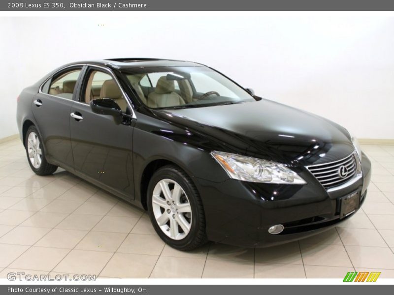 Obsidian Black / Cashmere 2008 Lexus ES 350
