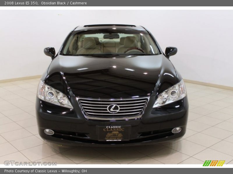 Obsidian Black / Cashmere 2008 Lexus ES 350