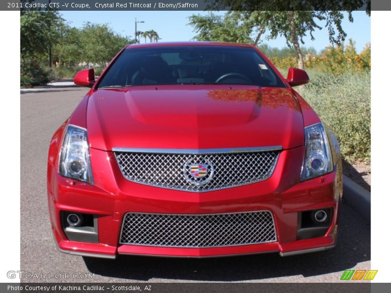  2011 CTS -V Coupe Crystal Red Tintcoat