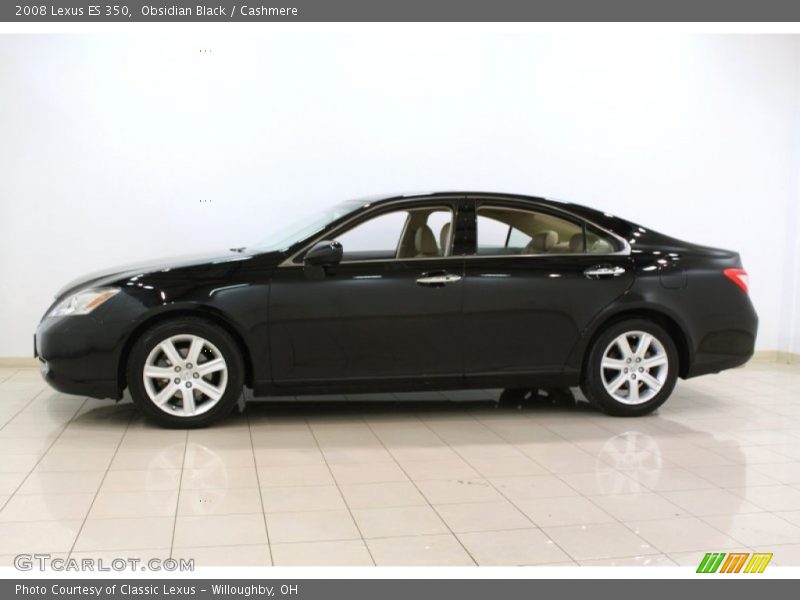 Obsidian Black / Cashmere 2008 Lexus ES 350