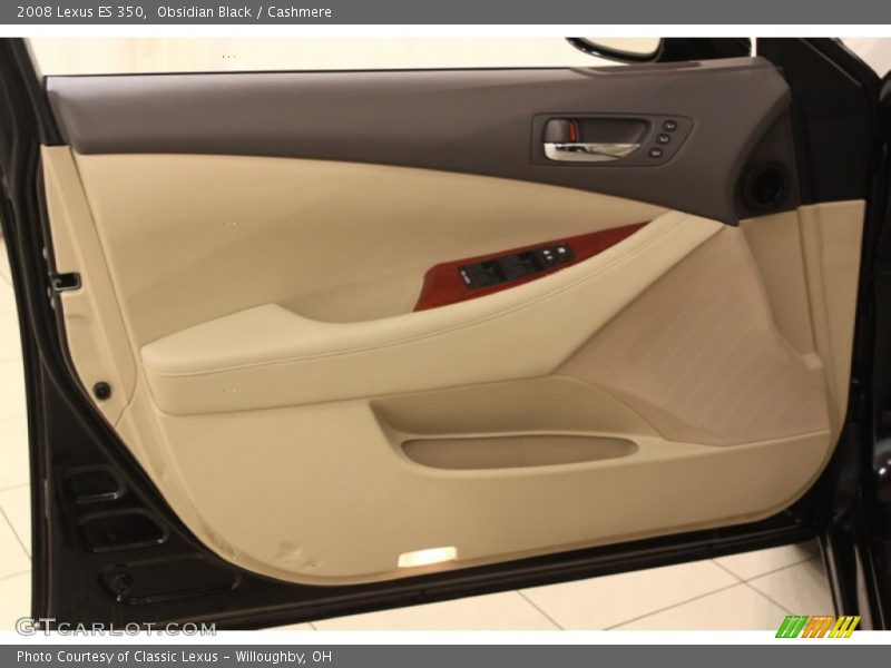 Obsidian Black / Cashmere 2008 Lexus ES 350