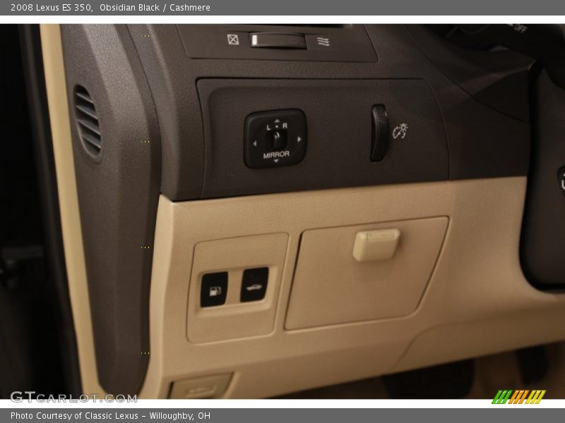 Obsidian Black / Cashmere 2008 Lexus ES 350