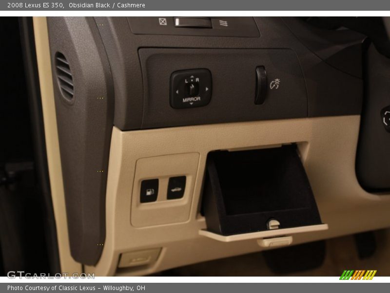 Obsidian Black / Cashmere 2008 Lexus ES 350