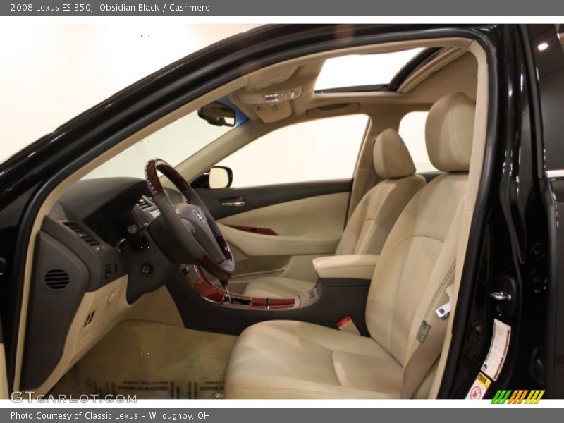 Obsidian Black / Cashmere 2008 Lexus ES 350