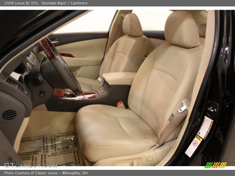 Obsidian Black / Cashmere 2008 Lexus ES 350