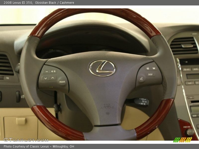 Obsidian Black / Cashmere 2008 Lexus ES 350