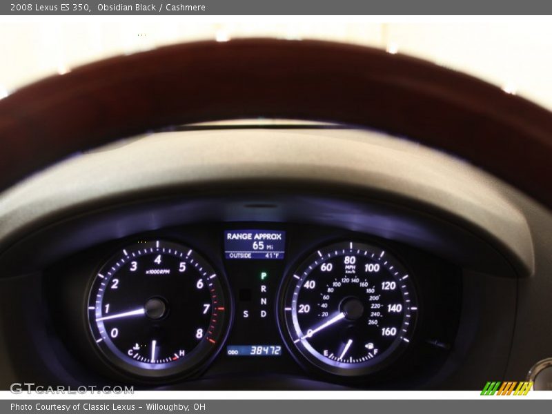 Obsidian Black / Cashmere 2008 Lexus ES 350
